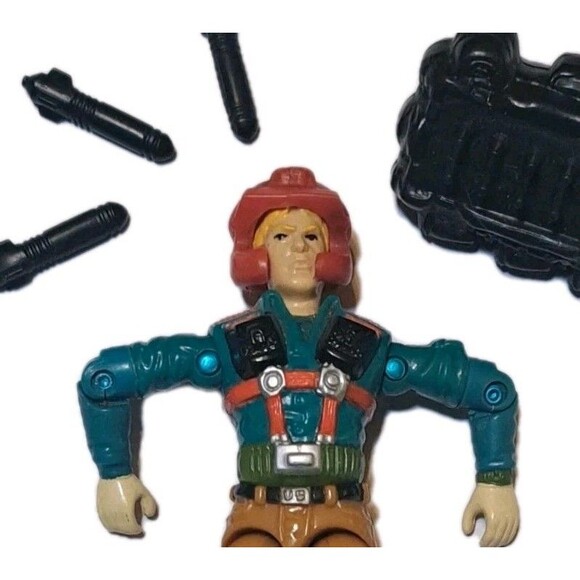 Vtg GI Joe Downtown 1989 3.75” Action Figure Hasbro ARAH Incomplete G.I. Joes - Picture 3 of 5